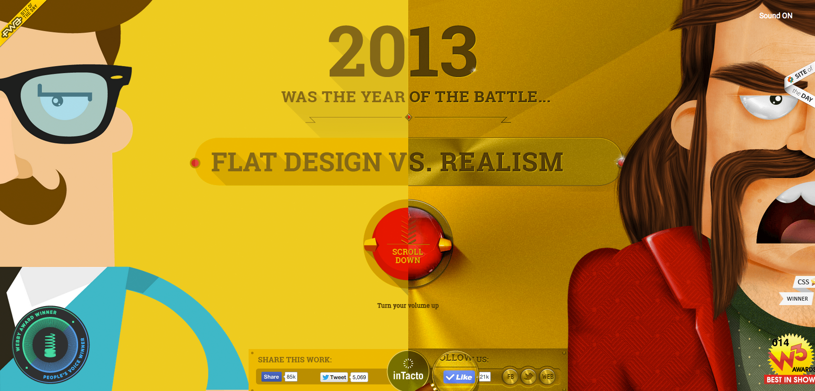 Flat Design vs Realism | www.youdid-design.de