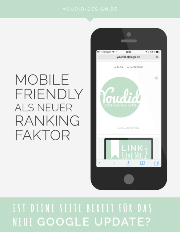 Google Update Mobile Friendly als neuer Ranking Faktor | www.youdid-design.de