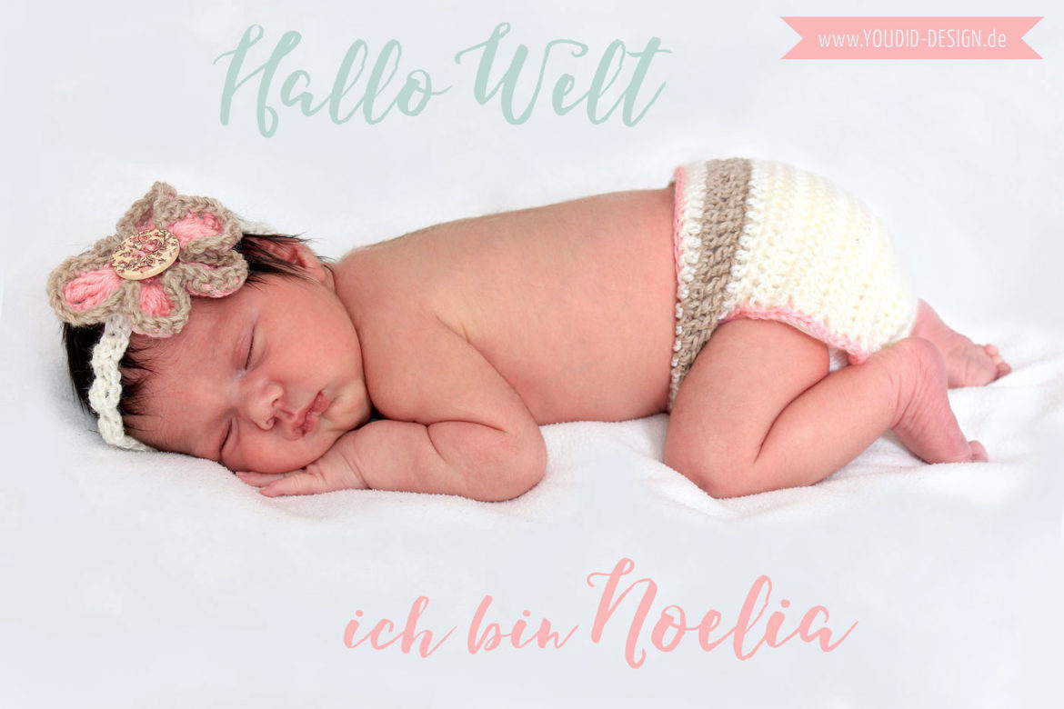 Birth Announcement Geburtsanzeige in mint blush | www.youdid-design.de Birth Announcement Geburtsanzeige in mint blush | www.youdid-design.de
