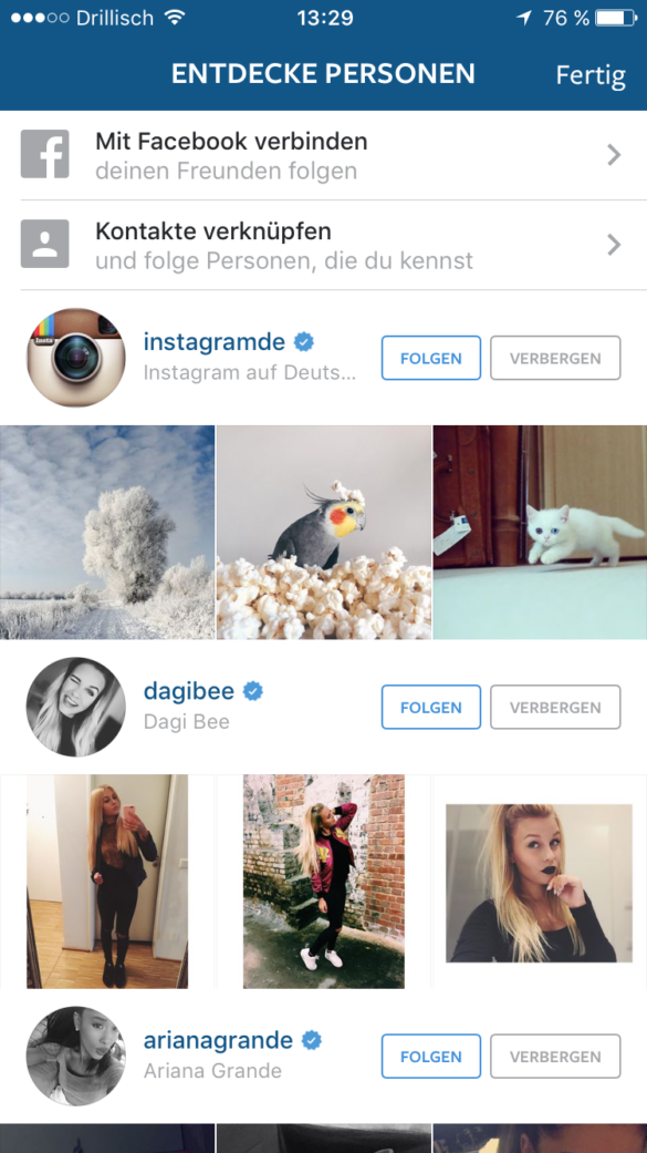 Instagram multiple Account switching | www.youdid-design.de