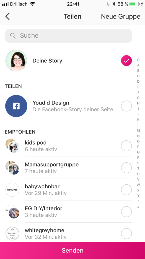Anleitung für Instagram Stories - So funktioniert die neue Instagram Funktion - How to use Instagram Stories - Story senden | https://youdid.blog