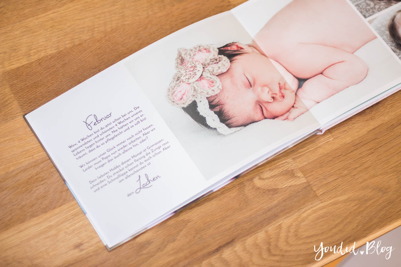 Unser Baby Fotoalbum Von Saal Digital Fotobuch Test Gutschein Und Gratis Template Fur Dich Youdid