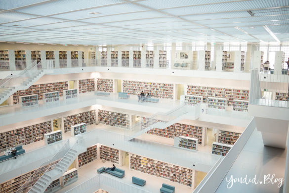 Stadtbibliothek Stadtbücherei Stuttgart Bibliothek Library | https://youdid.blog