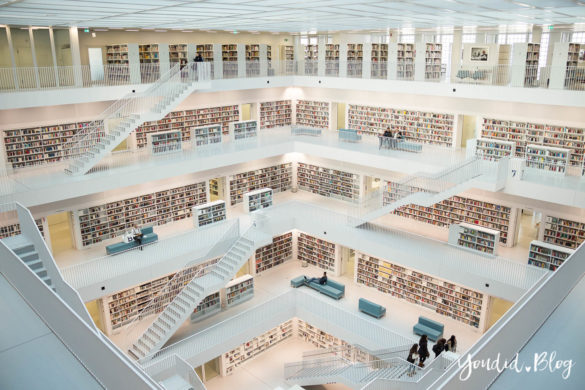 Stadtbücherei Stadtbibliothek Stuttgart Bibliothek Library Galerie | https://youdid.blog