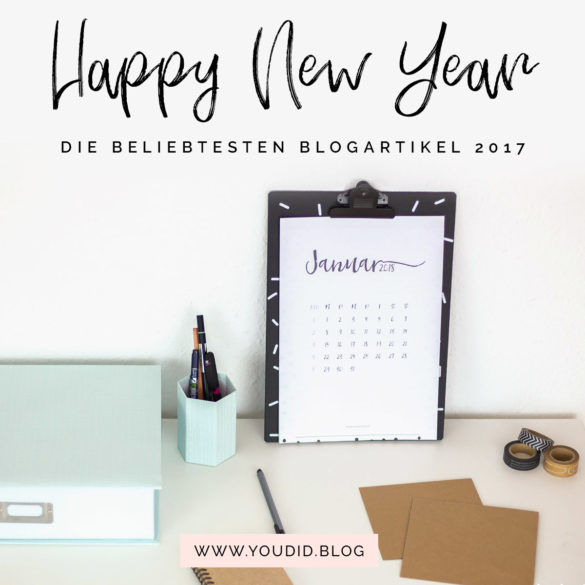 Happy New Year Jahresrückblick Frohes Neues Jahr Blog Rückblick | https://youdid.blog