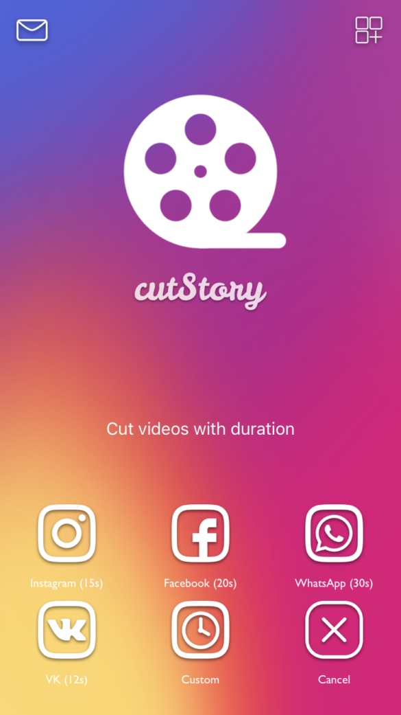 Lange Videos für Instagram Story schneiden mit CutStory Anleitung | https://youdid.blog