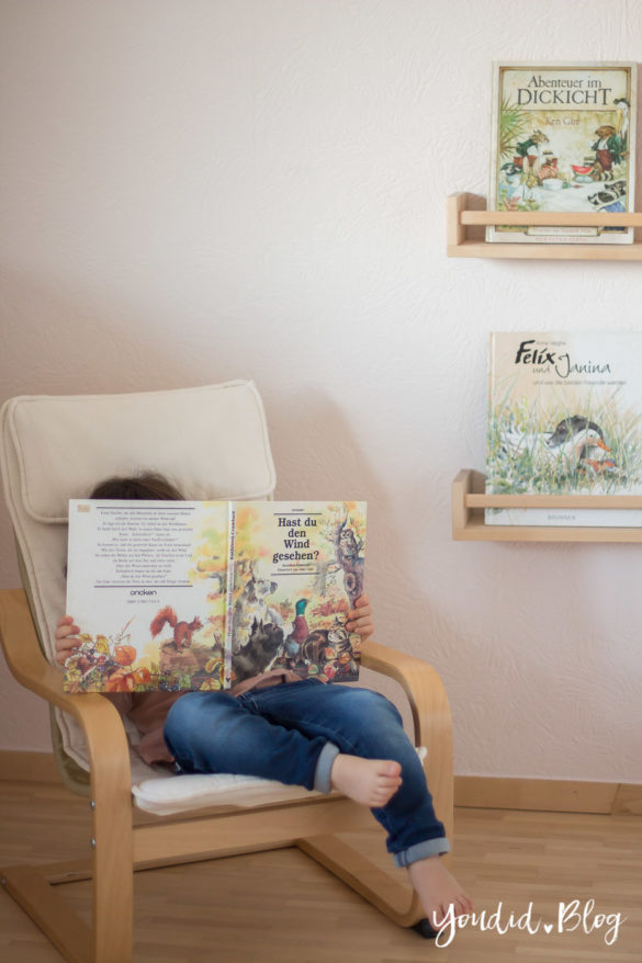 nordic kidsroom skandinavisches Kinderzimmer reading nook Lesecke | https://youdid.blog