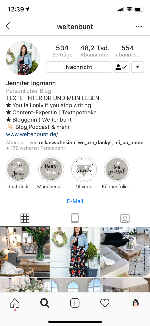 Anleitung Einheitliche Instagram Story Highlight Cover Titelbilder Free Template kostenlose Vorlage | https://youdid.blog