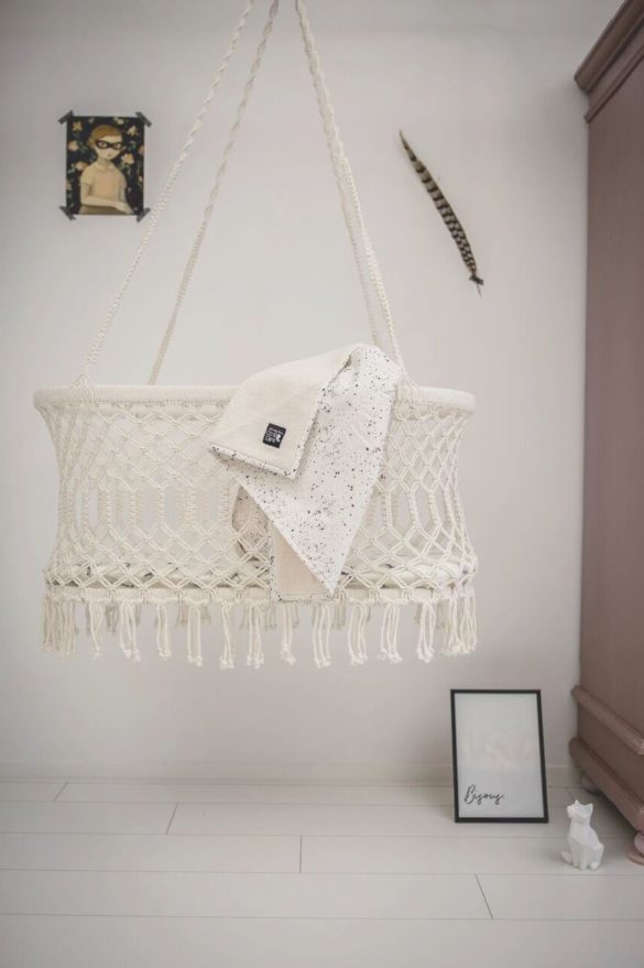 Soft Teddy Blanket Big galaxy offwhite Mies and Co Kleines Karussell | Special Blog Adventskalender auf https://youdid.blog