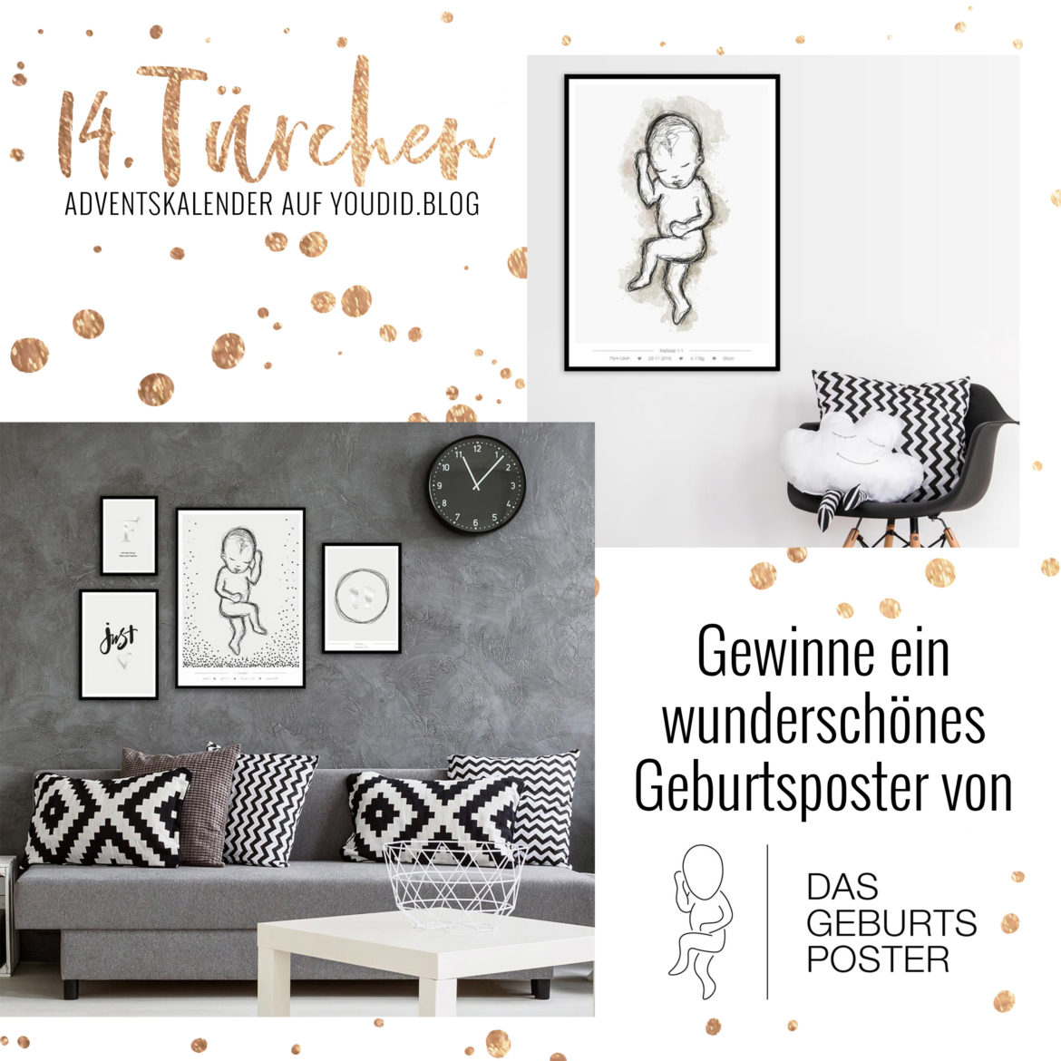 Special Adventskalender auf Youdid.Blog Gewinnbild Gewinne ein individuelles Geburtsposter von Das Geburtsposter Special Adventskalender auf Youdid.Blog Gewinnbild Gewinne ein individuelles Geburtsposter von Das Geburtsposter