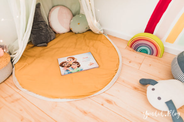 3 Monate Dreifach Mama - der perfekte Altersabstand und das persönlichste Vorlesebuch von Hurra Helden Leseecke im Kinderzimmer | https://youdid.blog